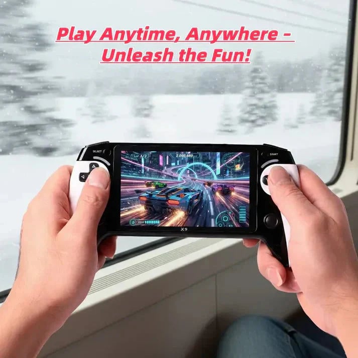 🎮Portable retro game console, ultra-high definition graphics(5000+ games)🕹️