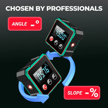 🎁🎁2025 Hot Sale 49% OFF💥Magnetic Digital Angle Finder with Electronic Laser