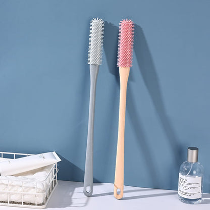 🔥(2PCS/ SET) Long Handled Silicone Toe Crevice Cleaning Brush & Exfoliating Brush